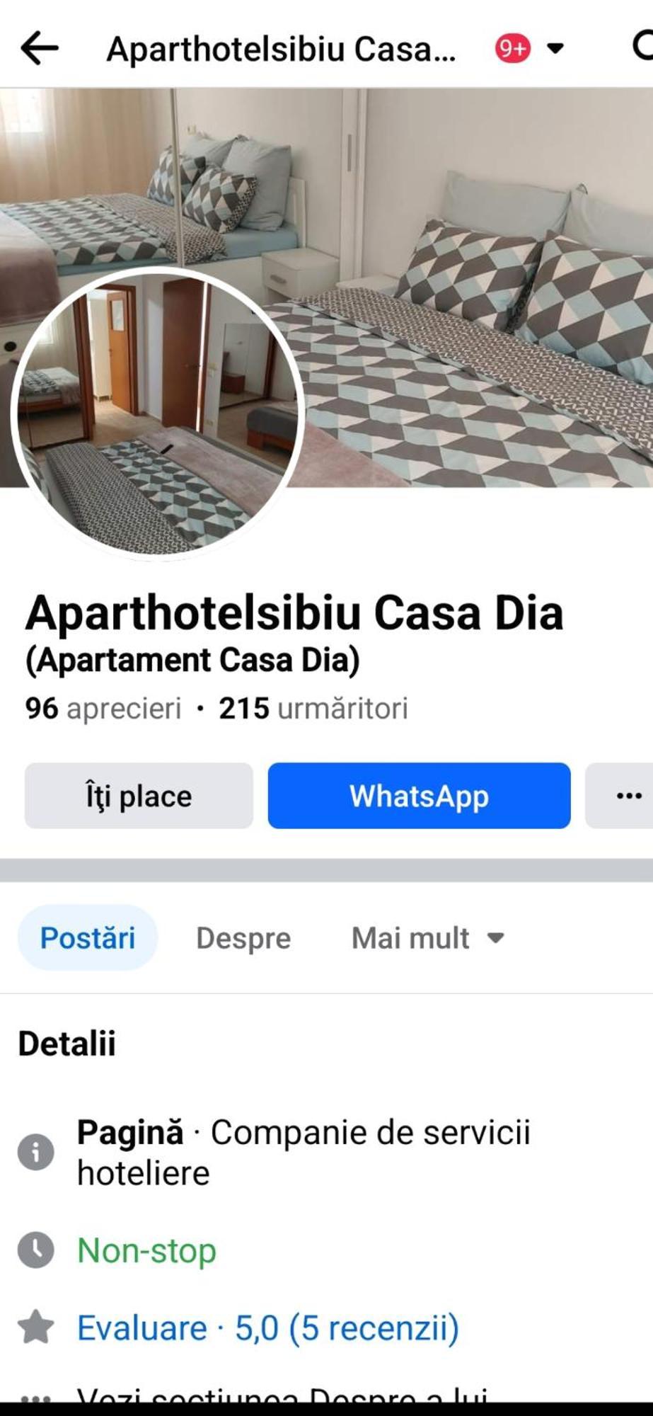 Apartament Casa Dia 1 Сибиу Экстерьер фото